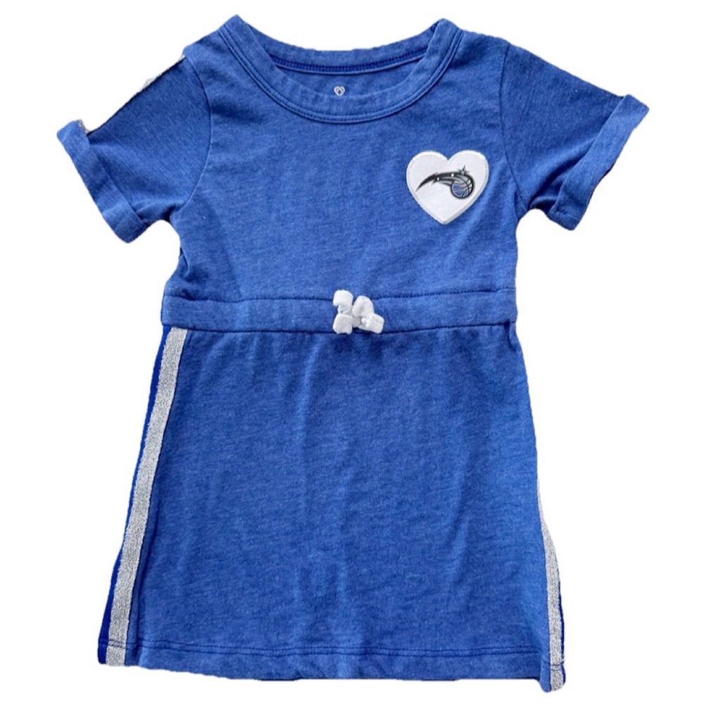 Orlando Magic Baby Girl Dress 6-12M NBA Colosseum Blue